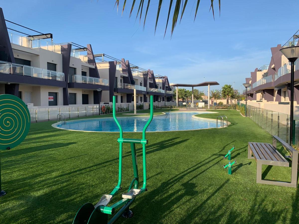 Apartamento Higuericas 411 - Planta baja - vista piscina - cerca playa Pilar de la Horadada Exterior foto