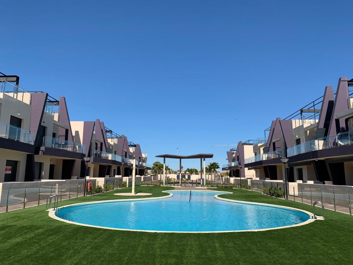 Apartamento Higuericas 411 - Planta baja - vista piscina - cerca playa Pilar de la Horadada Exterior foto