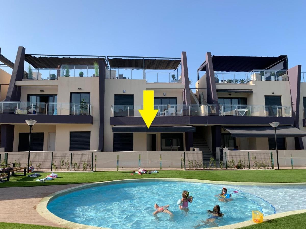 Apartamento Higuericas 411 - Planta baja - vista piscina - cerca playa Pilar de la Horadada Exterior foto